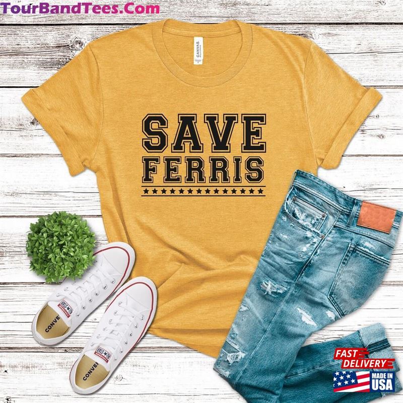 Save Ferris Shirt Short Sleeve Unisex T-Shirt 29Uf177852 – Utopia Fashion