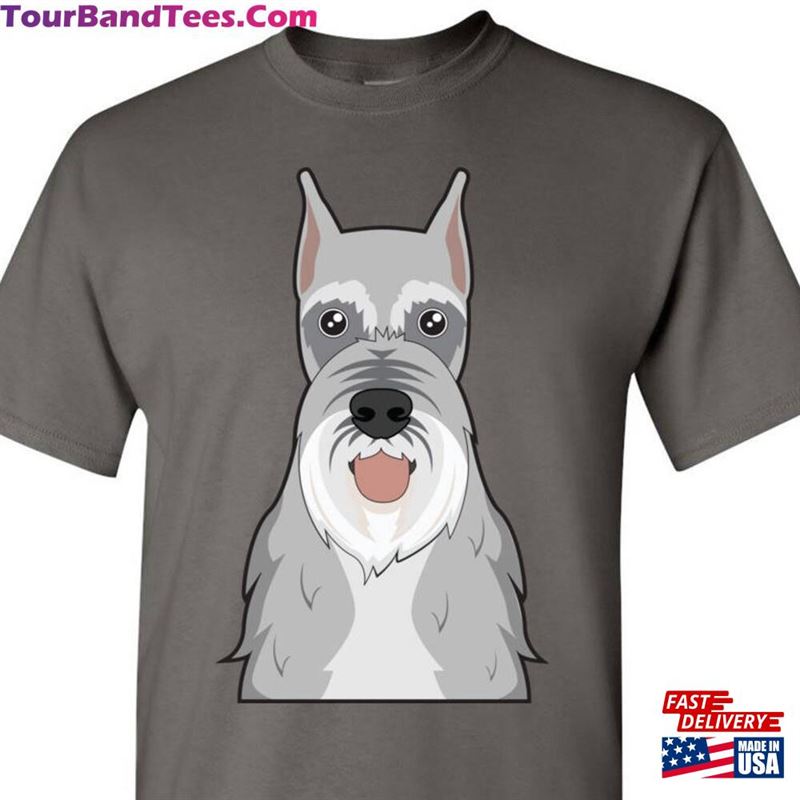 Schnauzer Cartoon T-Shirt Men Women Ladies Classic Unisex 29Uf182745 – Utopia Fashion