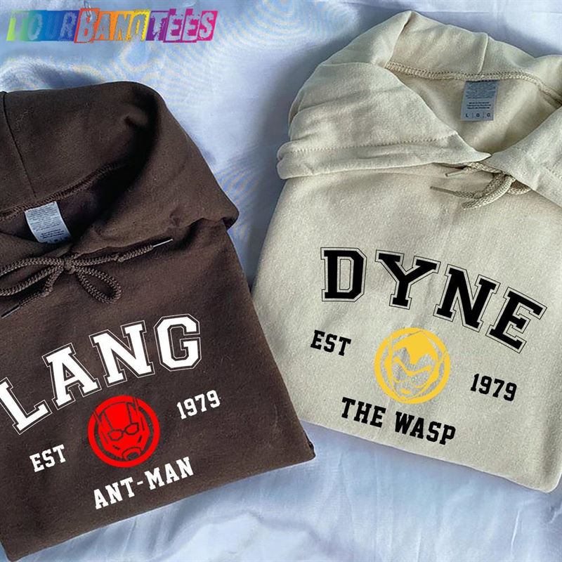 Scott Lang And Hope Van Dyne Hoodie Ant Man The Wasp Quantumania Sweatshirt Classic T-Shirt 29Uf178694 – Utopia Fashion