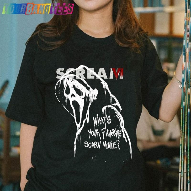 Scream Vi Horror Movie T-Shirt Ghost Face Grafiti Sweatshirt Hoodie 29Uf178507 – Utopia Fashion