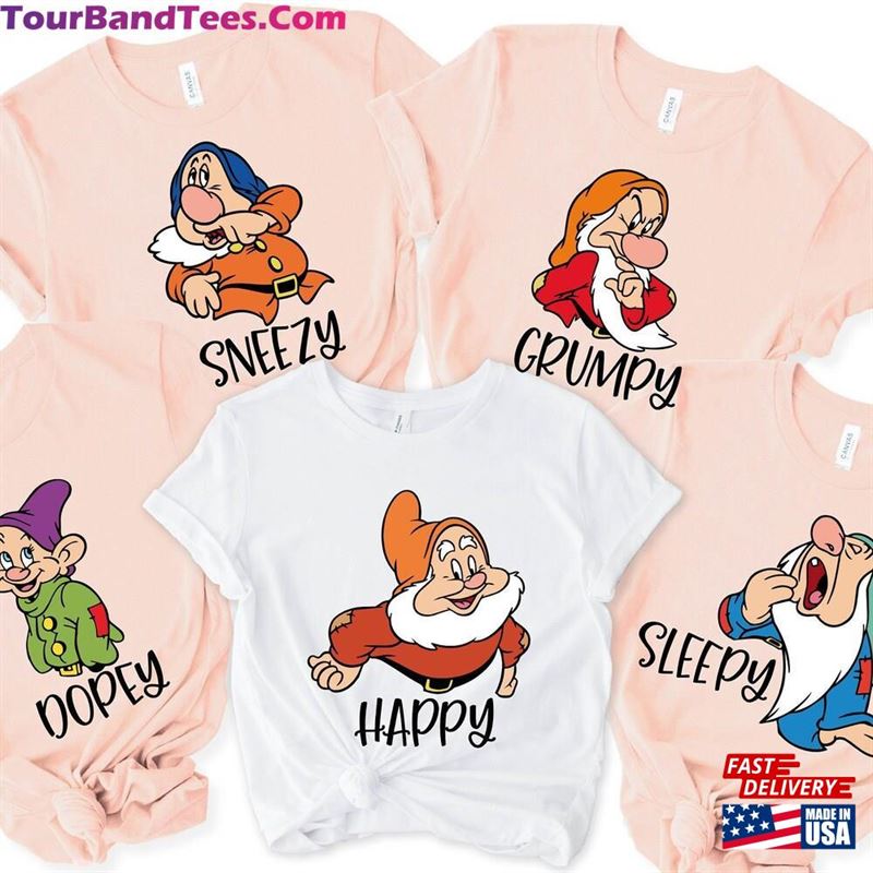 Seven Dwarfs Shirt Disney Trip Snow White Sweatshirt Classic 29Uf167522 – Utopia Fashion