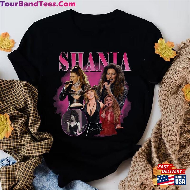 Shania Twain T-Shirt Queen Of Me Tour Shirt 90S Vintage Bootleg Classic 29Uf167404 – Utopia Fashion