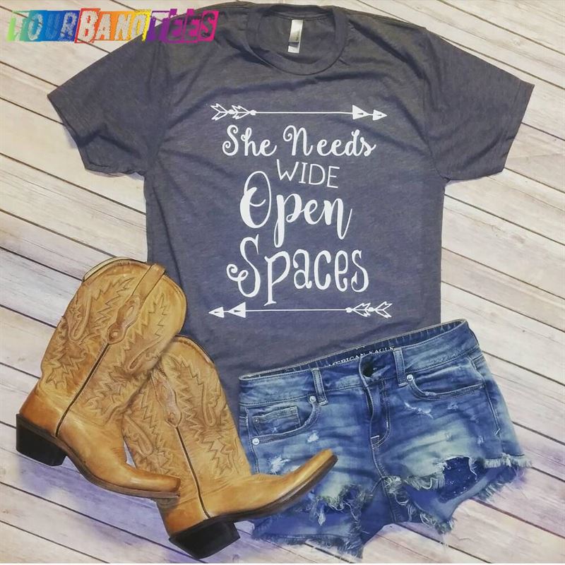 She Needs Wide Open Spaces Unisex Tri Blend T-Shirt 29Uf180069 – Utopia Fashion