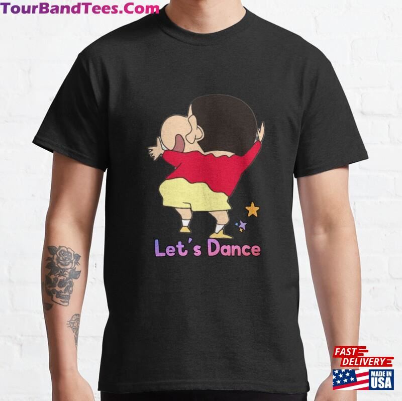 Shinchan Let’S Dance Classic T-Shirt Unisex 29Uf166804 – Utopia Fashion