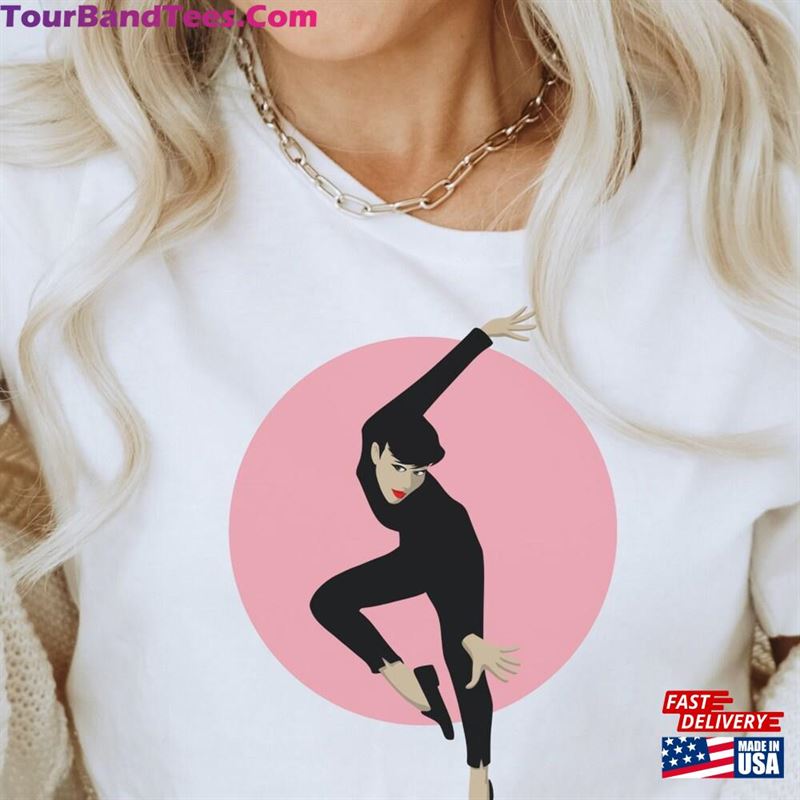 Ships Fast! Audrey Hepburn Vintage Style T-Shirt Original Illustration Featuring In The Funny Face Movie Unisex Sweatshirt 29Uf166407 – Utopia Fashion