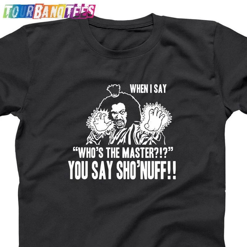 Sho’Nuff Whos The Master Funny 80S Kung Fu Karate Movie Humor Tee Classic Sweatshirt 29Uf177152 – Utopia Fashion