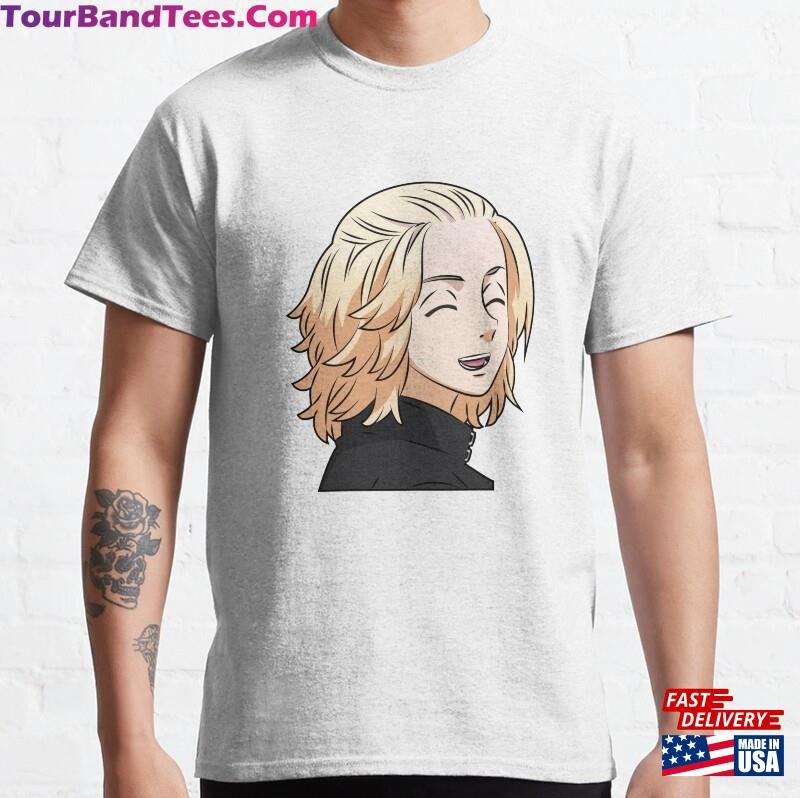 Shop Manjiro Sano Anime T-Shirts And Stickers Get Yours Now! Classic T-Shirt Unisex 29Uf182689 – Utopia Fashion