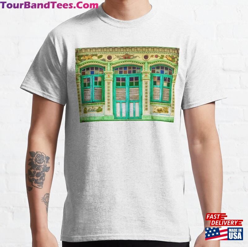 Singapore Heritage Shophouses Of Classic T-Shirt Unisex Hoodie 29Uf165878 – Utopia Fashion