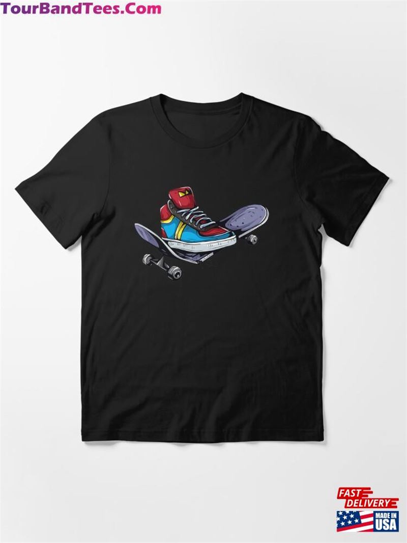 Skate With Cool People T-Shirt Classic Unisex 29Uf172184 – Utopia Fashion