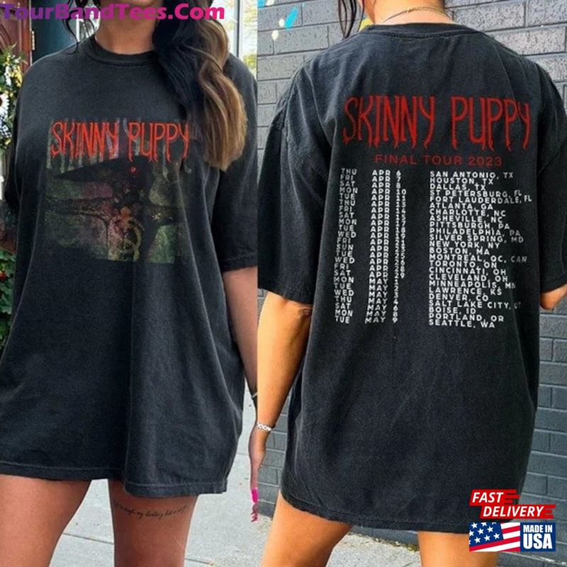 Skinny Puppy Band Final Tour Shirt T-Shirt Rock Sweatshirt Classic Unisex 29Uf164917 – Utopia Fashion