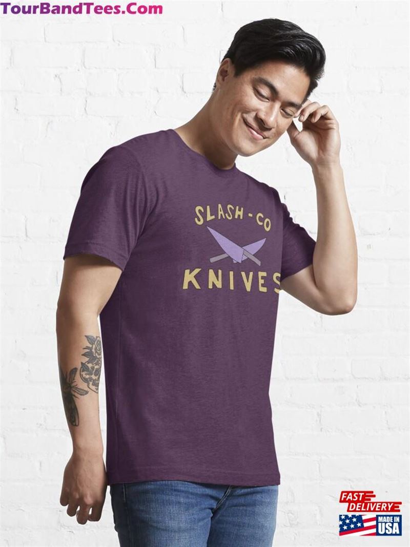 Slash Co Knives Essential T-Shirt Classic 29Uf182209 – Utopia Fashion