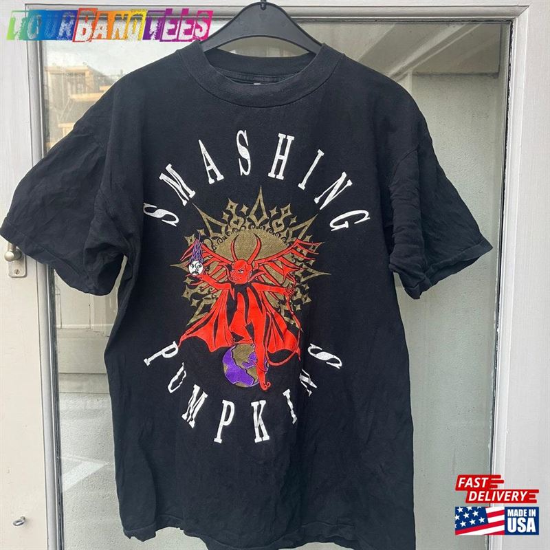 Smashing Pumpkins Vintage Mission To Mars Shirt T-Shirt Classic 29Uf173363 – Utopia Fashion