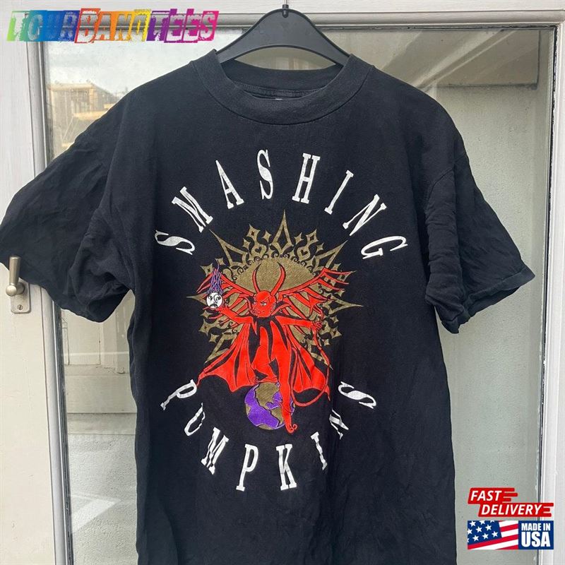 Smashing Pumpkins Vintage Mission To Mars Shirt T-Shirt Classic 29Uf173363 – Utopia Fashion