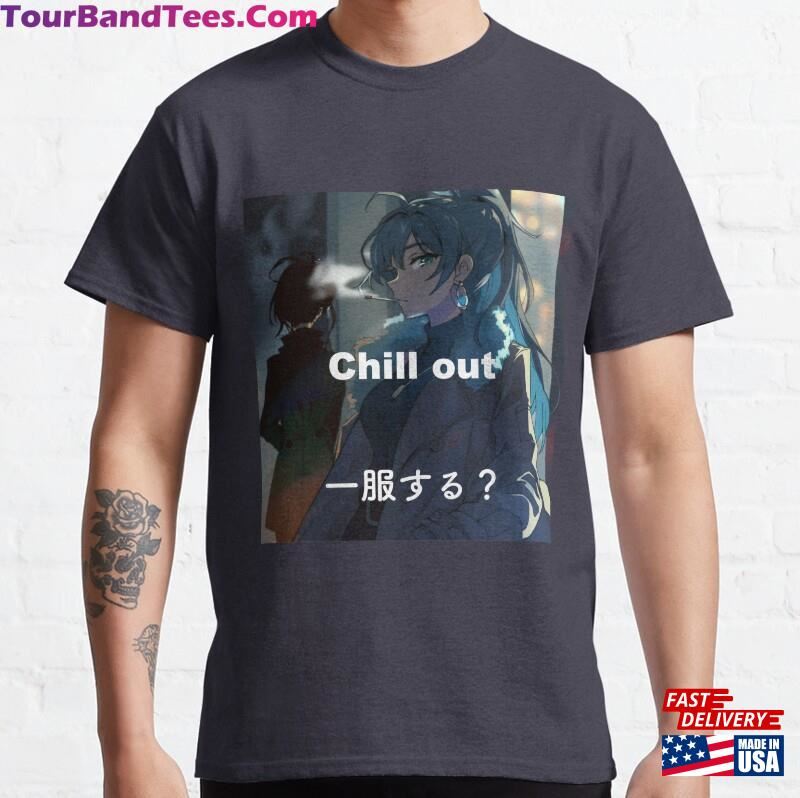 Smokin’Anime Girl Classic T-Shirt Sweatshirt Unisex 29Uf172643 – Utopia Fashion