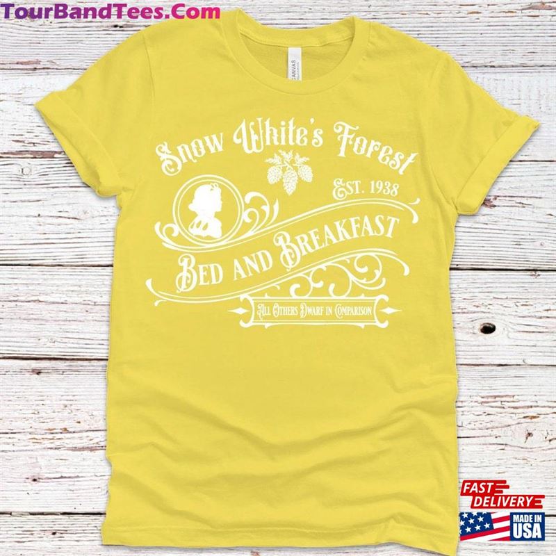 Snow White Bed And Breakfast Instant Download Digital Design For Cutting Machines Cricut Svg Png Dxf Seven Dwarves T-Shirt Classic 29Uf182281 – Utopia Fashion