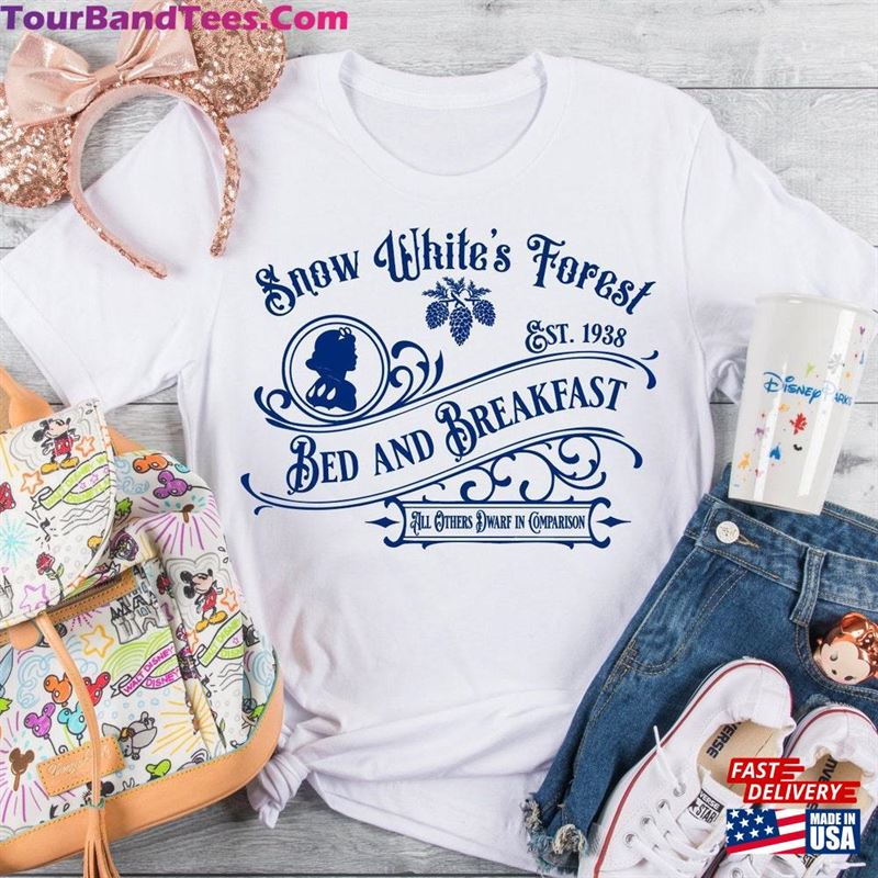 Snow White Bed And Breakfast Instant Download Digital Design For Cutting Machines Cricut Svg Png Dxf Seven Dwarves T-Shirt Classic 29Uf182281 – Utopia Fashion