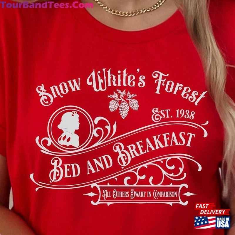 Snow White Bed And Breakfast Instant Download Digital Design For Cutting Machines Cricut Svg Png Dxf Seven Dwarves T-Shirt Classic 29Uf182281 – Utopia Fashion