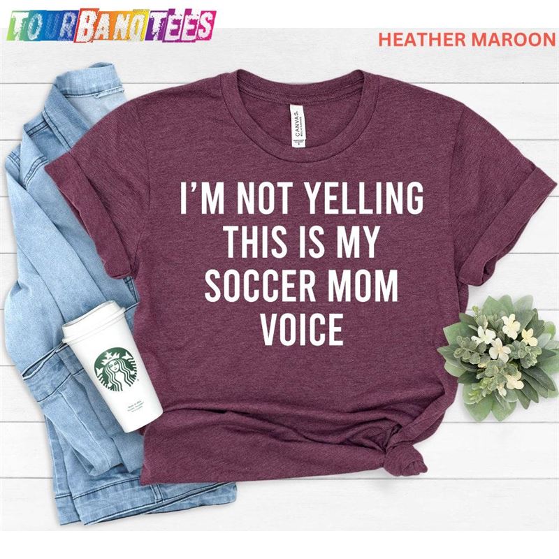 Soccer Mom Voice Shirt Unisex Hoodie 29Uf179221 – Utopia Fashion