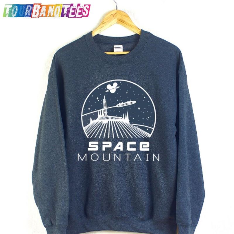 Space Mountain Sweatshirt Disney Unisex T-Shirt 29Uf178215 – Utopia Fashion