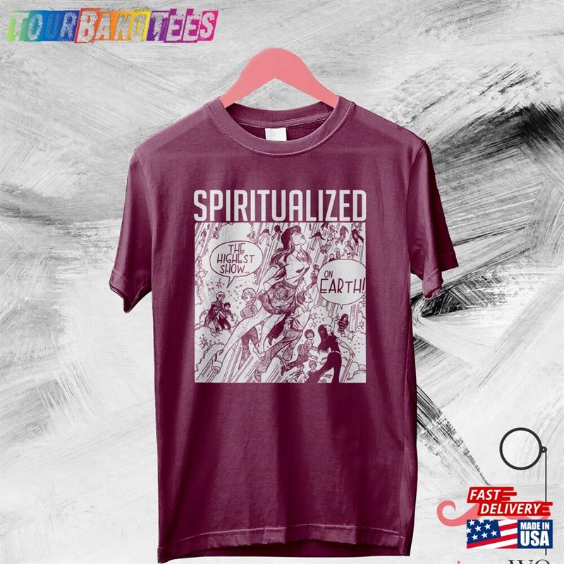 Spiritualized Highest Show On Earth T-Shirt Shirt Jason Pierce Sweatshirt Hoodie 29Uf173497 – Utopia Fashion