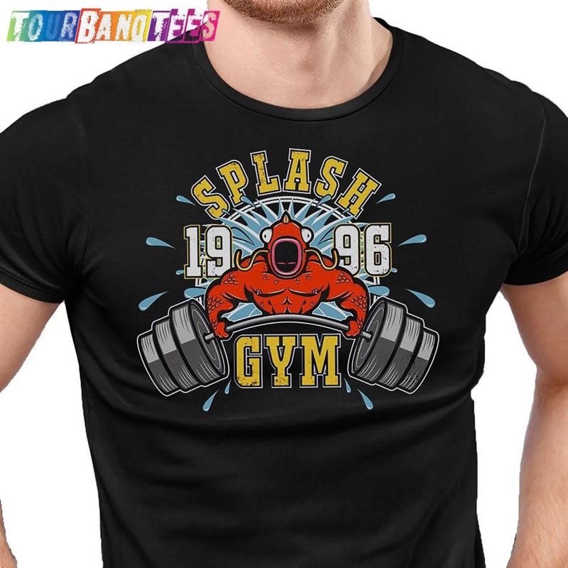 Splash Carp Gym T-Shirt Men’S Fitness Tee Shirt Gamers Shirts Geek Training Top Funny Anime Unisex 29Uf179158 – Utopia Fashion