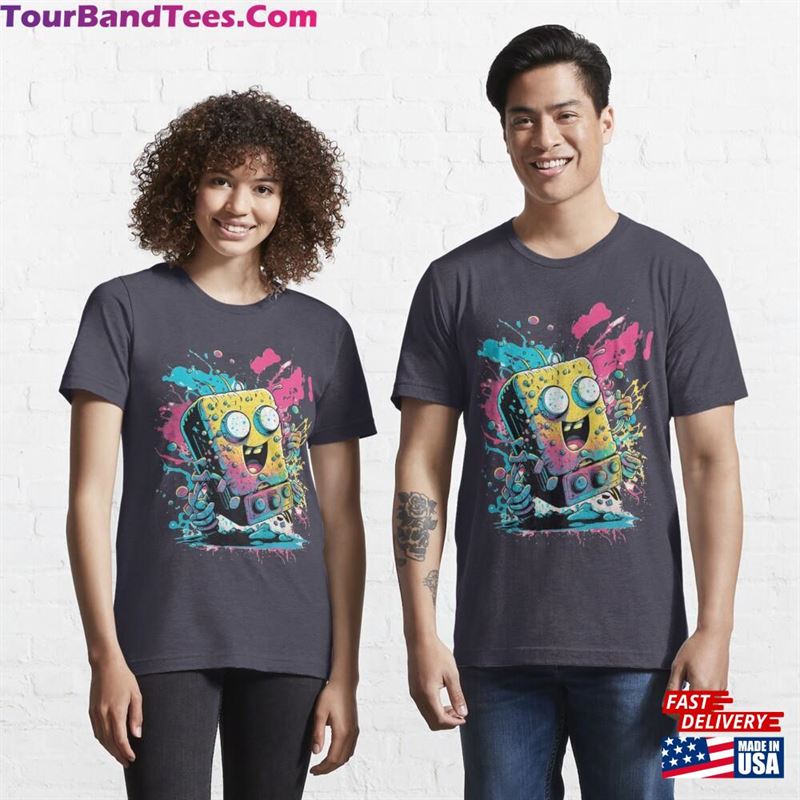 Spongebob Squarepants Sponge On T-Shirt Amp More Essential Classic 29Uf182338 – Utopia Fashion