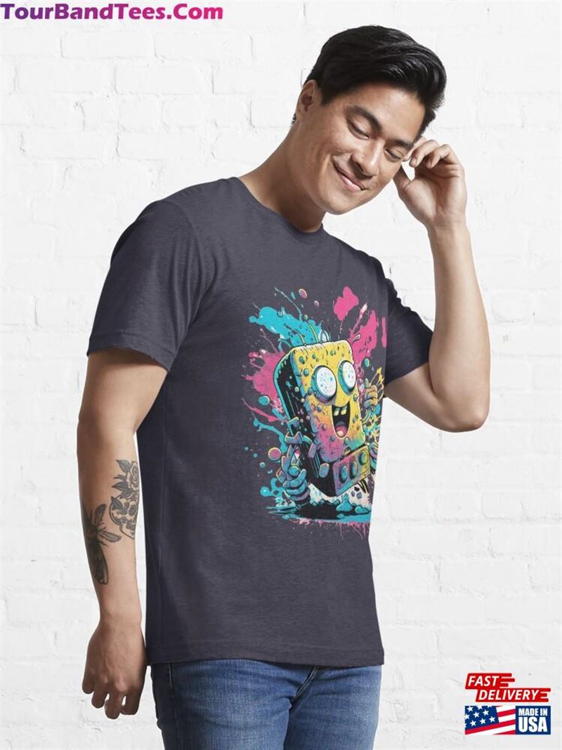 Spongebob Squarepants Sponge On T-Shirt Amp More Essential Classic 29Uf182338 – Utopia Fashion