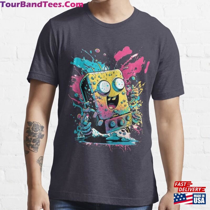 Spongebob Squarepants Sponge On T-Shirt Amp More Essential Classic 29Uf182338 – Utopia Fashion