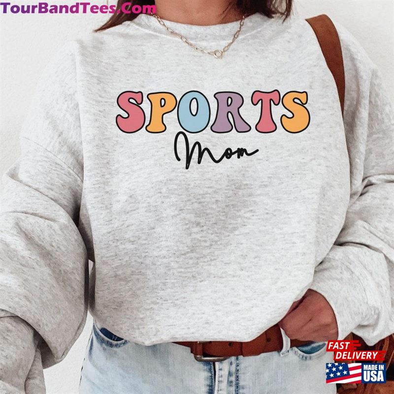 Sports Mom Shirt Baseball Sweatshirt Football Unisex T-Shirt 29Uf187208 – Utopia Fashion