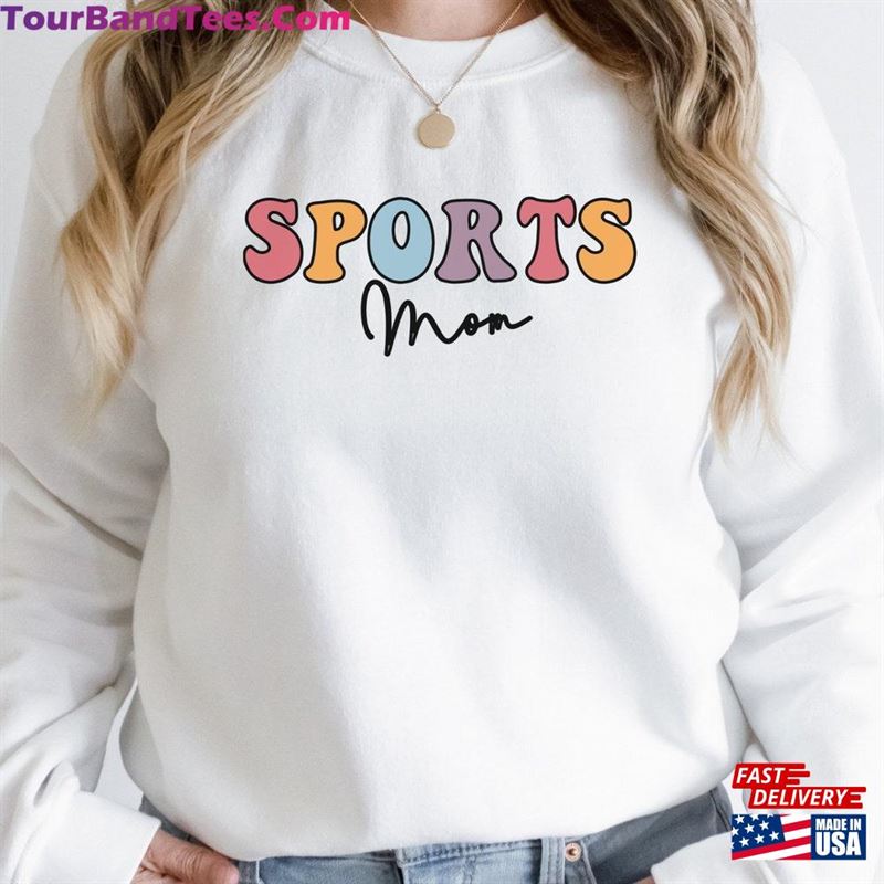 Sports Mom Shirt Baseball Sweatshirt Football Unisex T-Shirt 29Uf187208 – Utopia Fashion