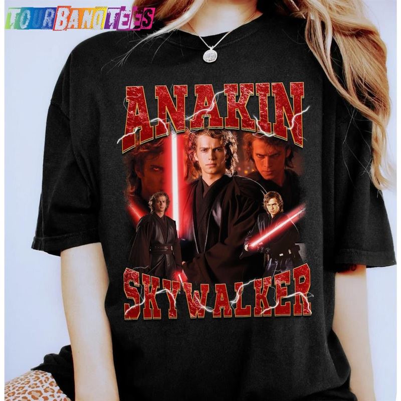 Star Wars Anakin Skywalker Graphic Portrait Poster Shirt Hoodie Classic 29Uf175989 – Utopia Fashion