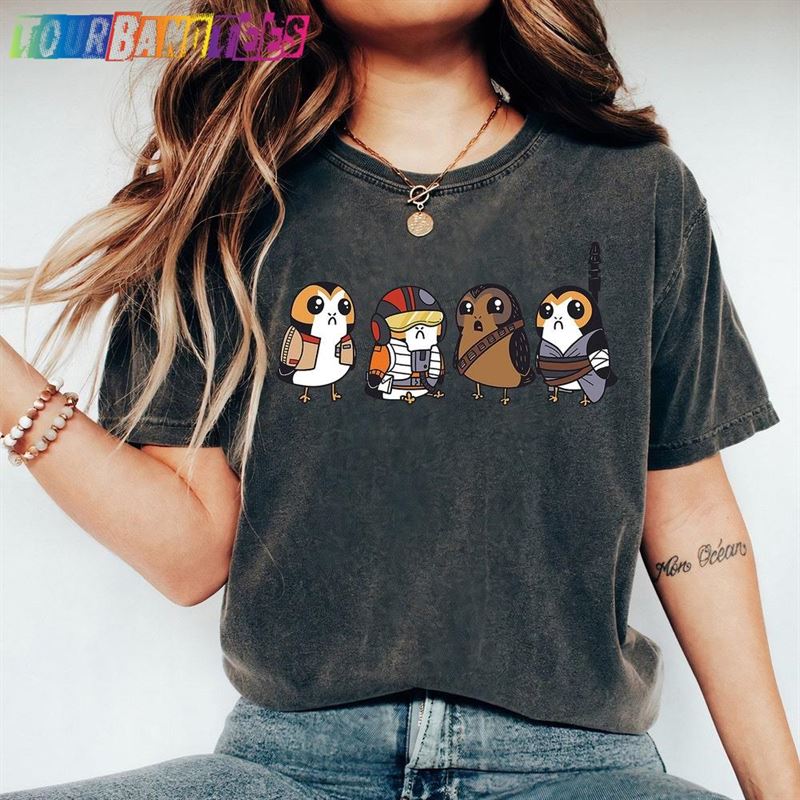 Star Wars Cute Porgs Dressed As Characters Portrait T-Shirt Unisex Classic 29Uf178713 – Utopia Fashion