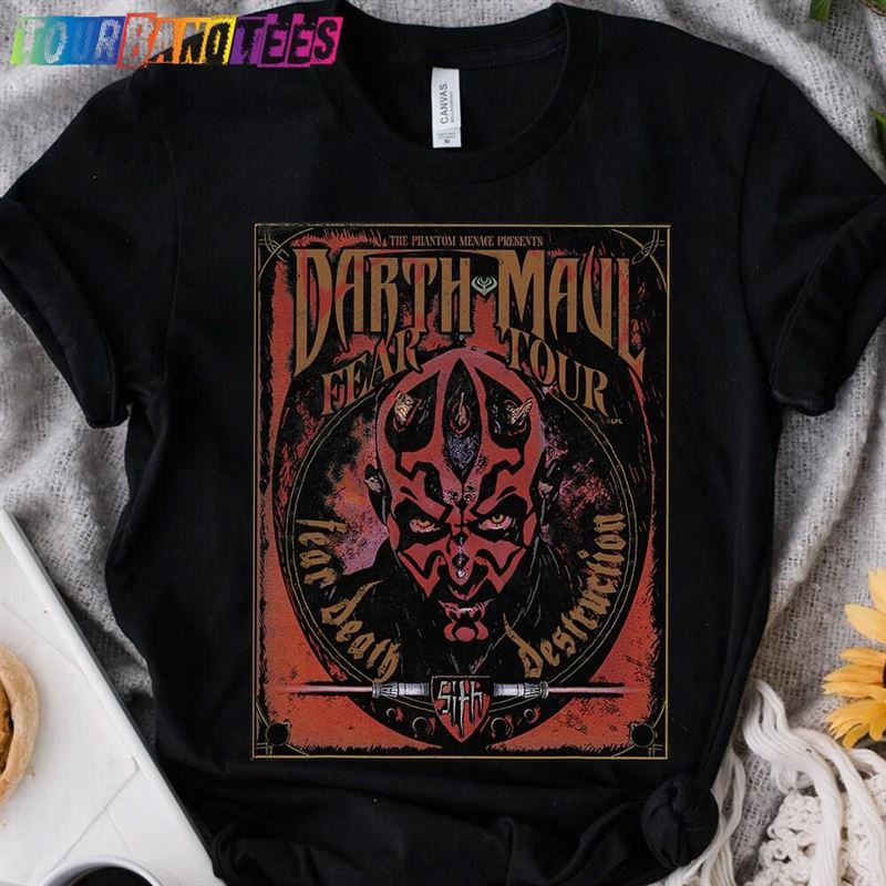 Star Wars Darth Maul Fear Tour Band Fans Unisex T-Shirt Hoodie 29Uf179819 – Utopia Fashion