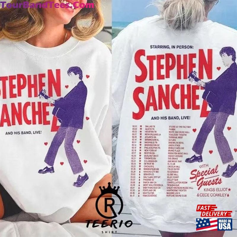 Stephen Sanchez Tour Hoodie Fan Gift Concert Sweatshirt 29Uf186859 – Utopia Fashion