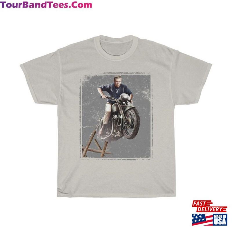 Steve Mcqueen Triumph Motorcycle T-Shirt Great Escape Movie Printed Unisex Sweatshirt 29Uf167606 – Utopia Fashion