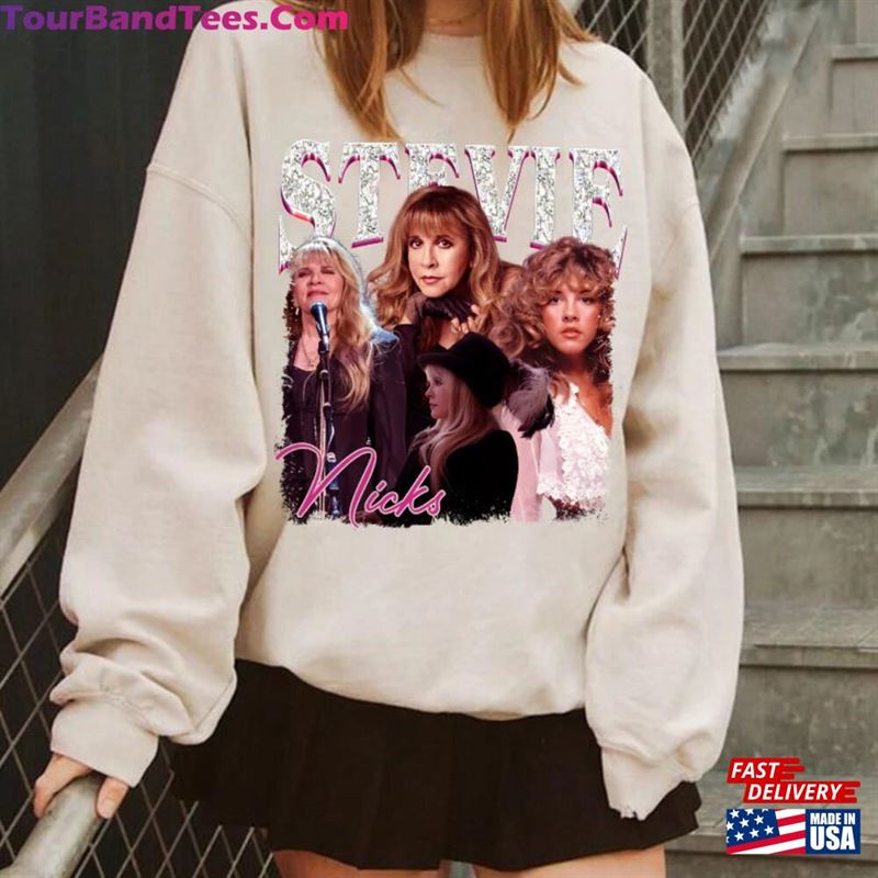 Stevie Nicks Shirt Fleetwood Mac Band Tour Tee Classic Sweatshirt 29Uf165593 – Utopia Fashion