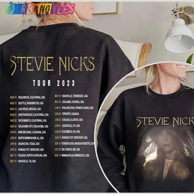 Stevie Nicks Tour Double Sides T-Shirt Gift For Fans Shirt Men Women Kids Unisex V Classic 29Uf166559 – Utopia Fashion