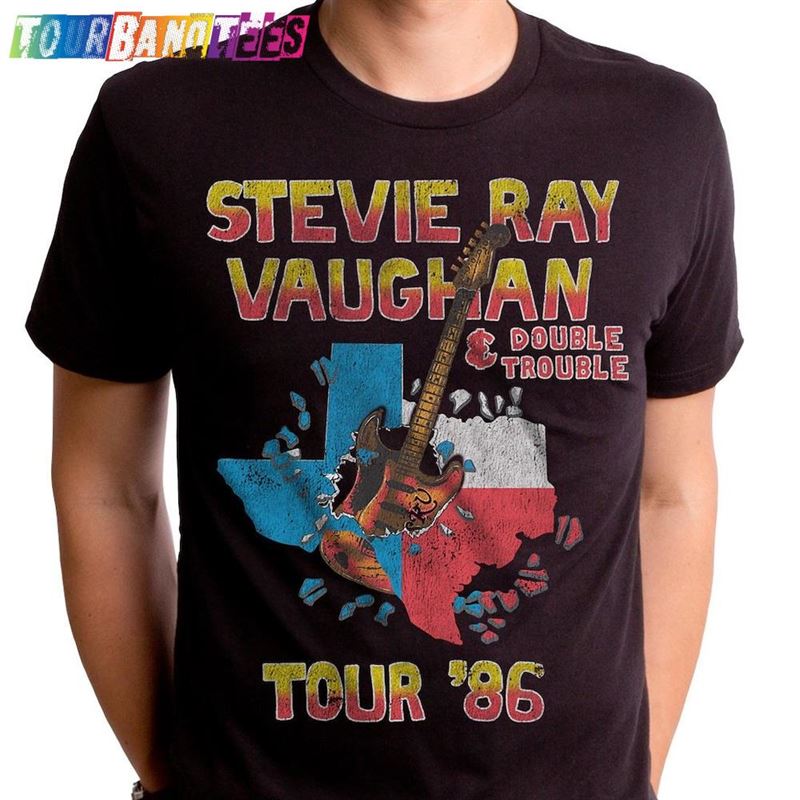 Stevie Ray Vaughan Tour Men’S T-Shirt (Srv0023 Hoodie 29Uf180062 – Utopia Fashion