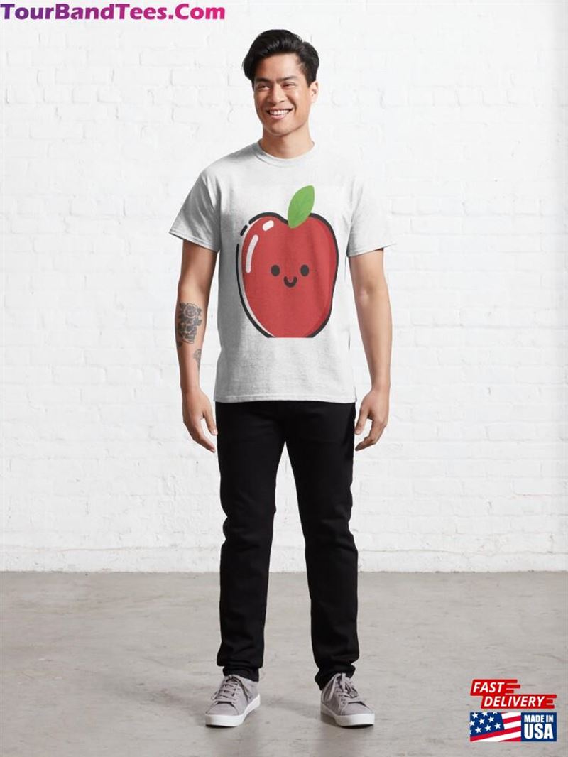 Sticker Chibi An Apple T-Shirt Unisex 29Uf182600 – Utopia Fashion