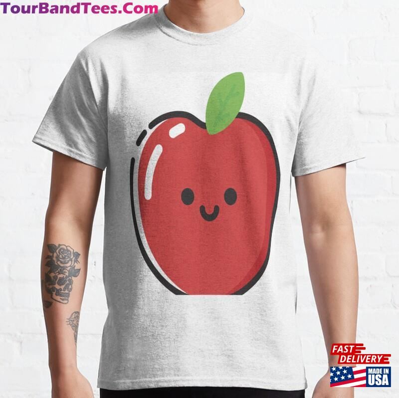 Sticker Chibi An Apple T-Shirt Unisex 29Uf182600 – Utopia Fashion