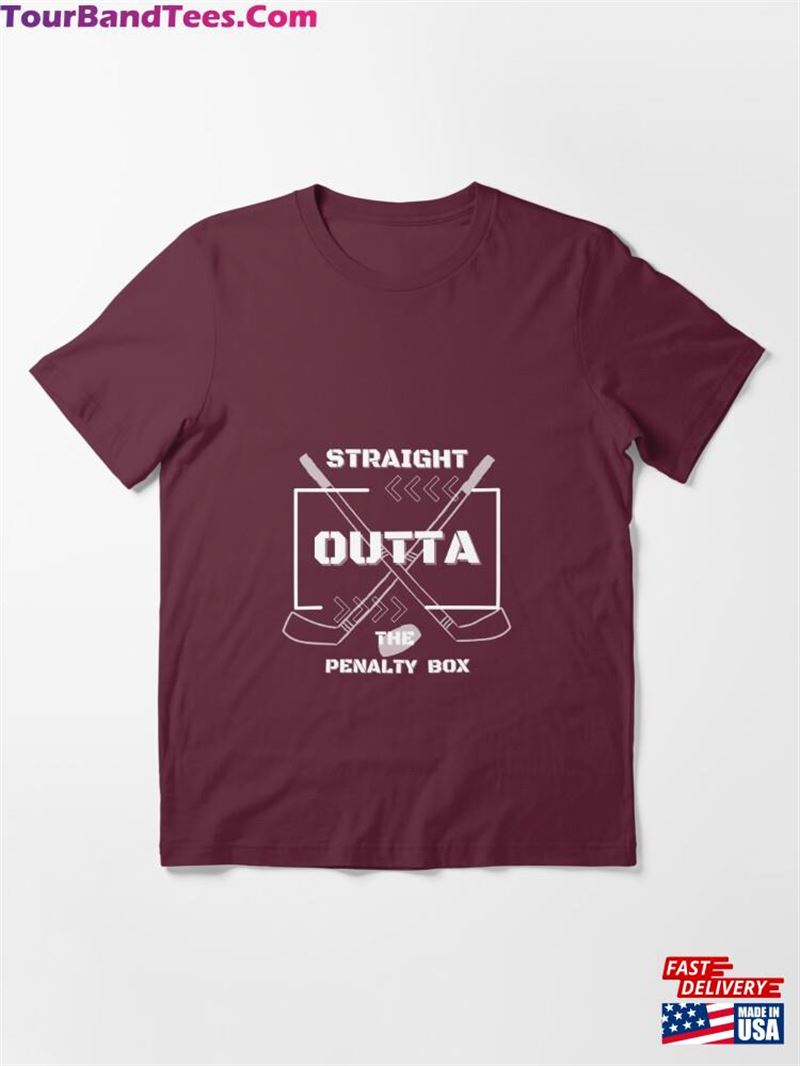 Straight Outta The Penalty Shirt Hockey Hoodie T-Shirt 29Uf182557 – Utopia Fashion