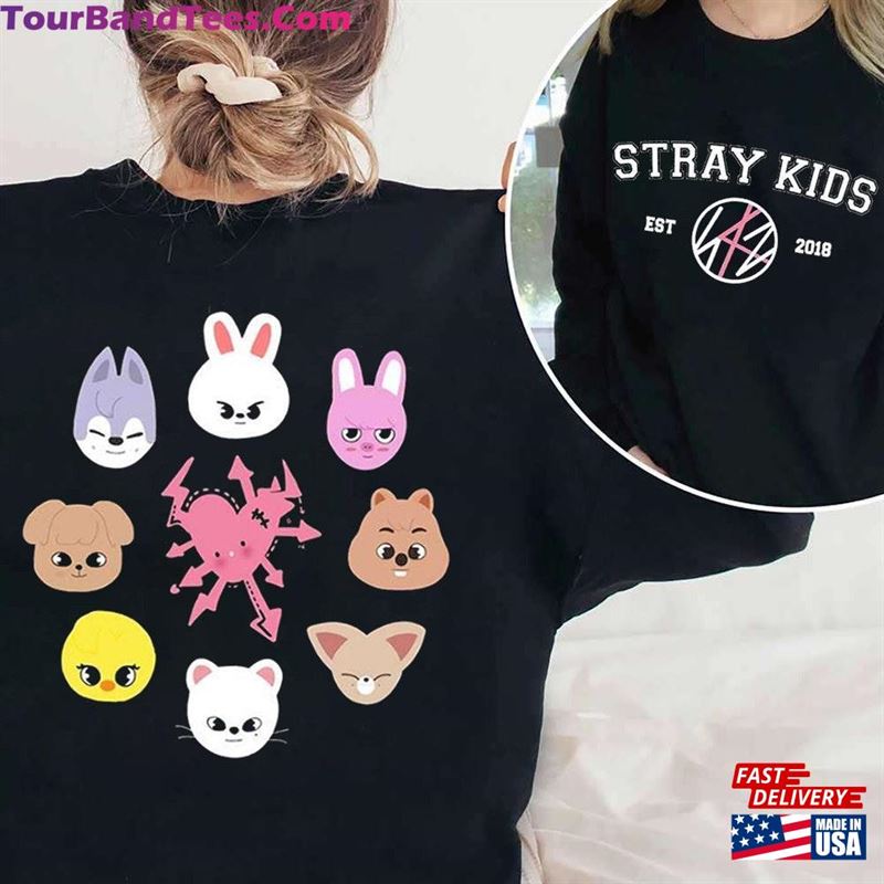 Stray Kids T-Shirt Sweatshirt Tour Concert Shirt Music Festival Lover Gift Unisex Hoodie 29Uf186813 – Utopia Fashion