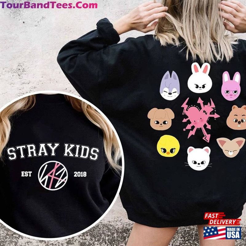 Stray Kids T-Shirt Sweatshirt Tour Concert Shirt Music Festival Lover Gift Unisex Hoodie 29Uf186813 – Utopia Fashion