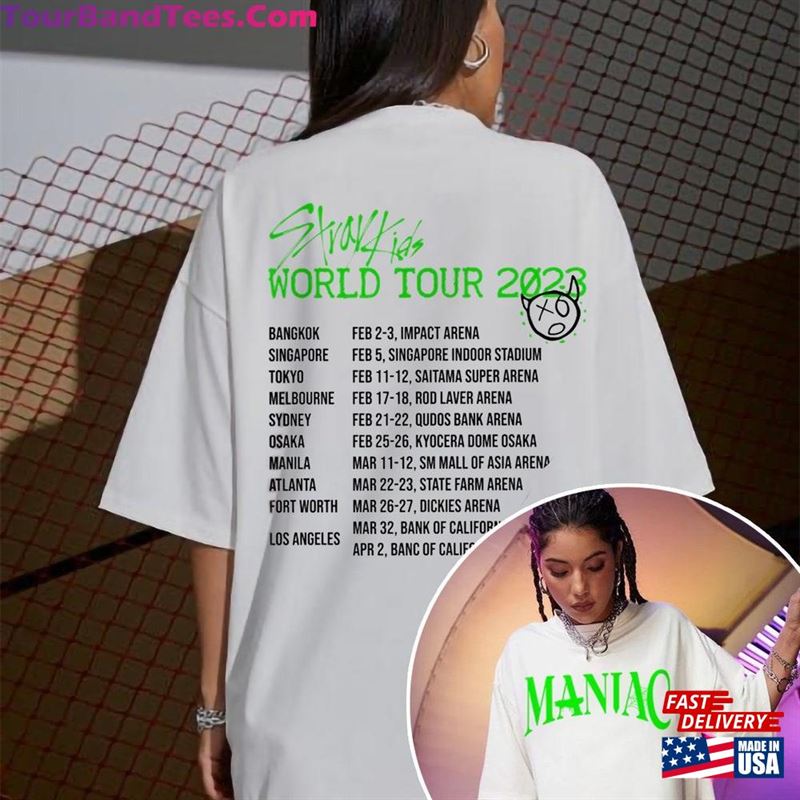 Stray Kids World Tour Shirt Maniac Album T-Shirt Hoodie 29Uf187462 – Utopia Fashion