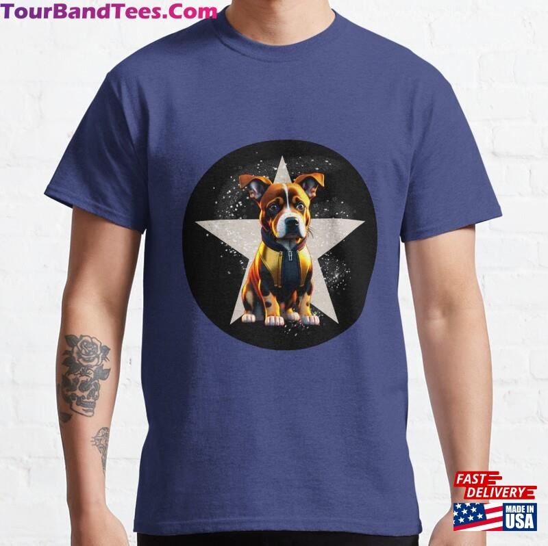 Stylish Magic Star Puppy Classic T-Shirt Unisex 29Uf187651 – Utopia Fashion