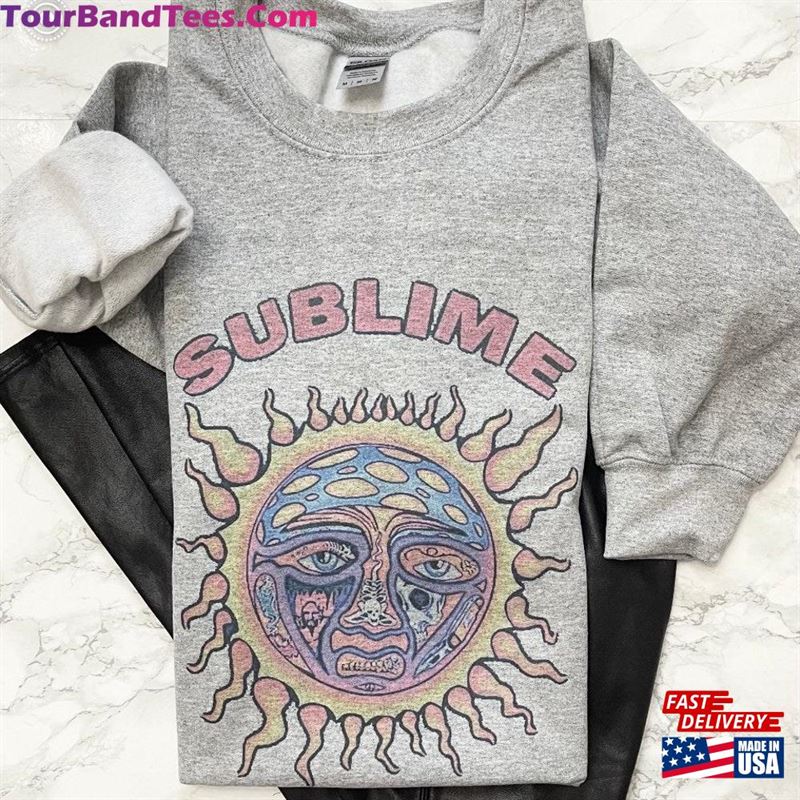 Sublime Sweatshirt Sp Gray Color Rock Band Unisex Fit T-Shirt 29Uf180772 – Utopia Fashion