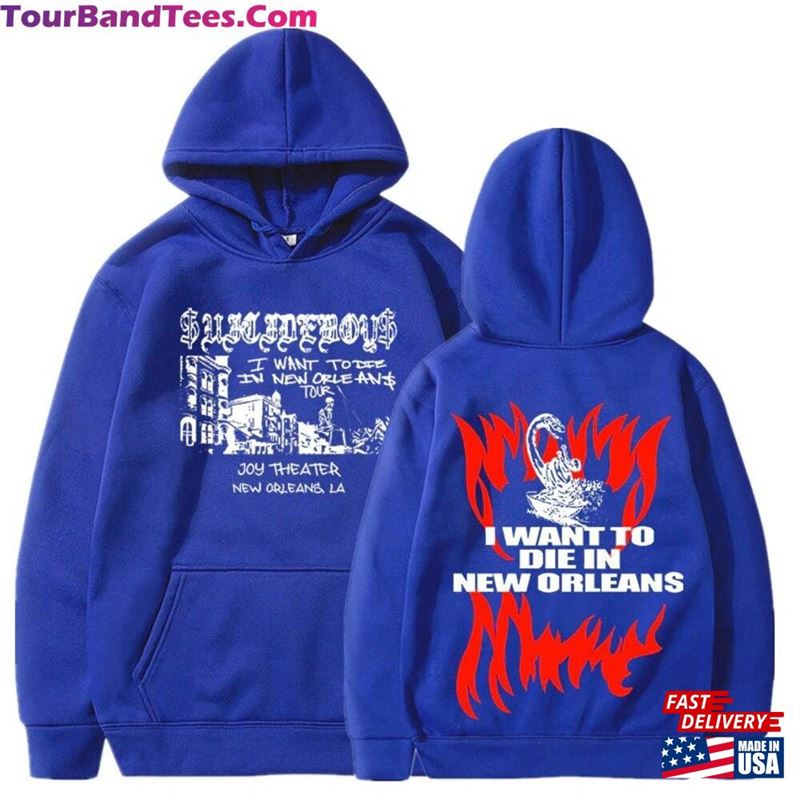 Suicideboys Hoodie Quot I Want To Die In New Orleans Graphic Style Cotton Rap Pullover Hip Sweatshirt 29Uf187432 – Utopia Fashion