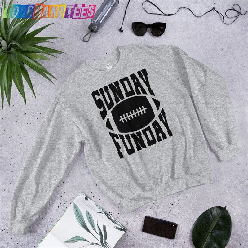 Sunday Funday Sweatshirt Funny Football Hoodie Classic 29Uf175034 – Utopia Fashion