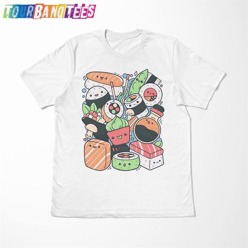 Sushi Party Shirt T-Shirt Unisex 29Uf177076 – Utopia Fashion