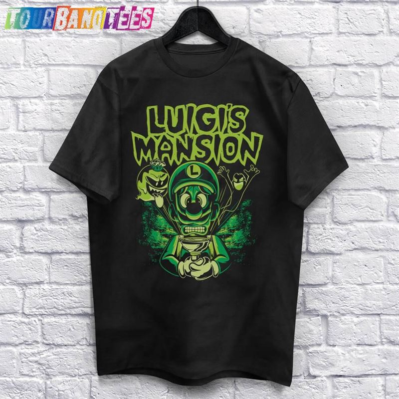 Sweet Screams T-Shirt Unisex (For Men And Women) Funny Shirt Gamer Heavy Metal Shirts Video Game Music Retro Luigi’S Mansion Classic 29Uf175505 – Utopia Fashion